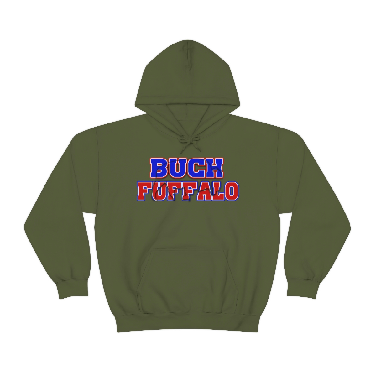 Unisex "Buck Fuffalo" Hoodie - Image 7