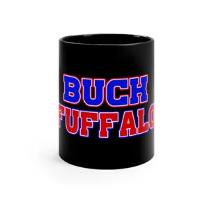 11oz "Buck Fuffalo" Mug - Black