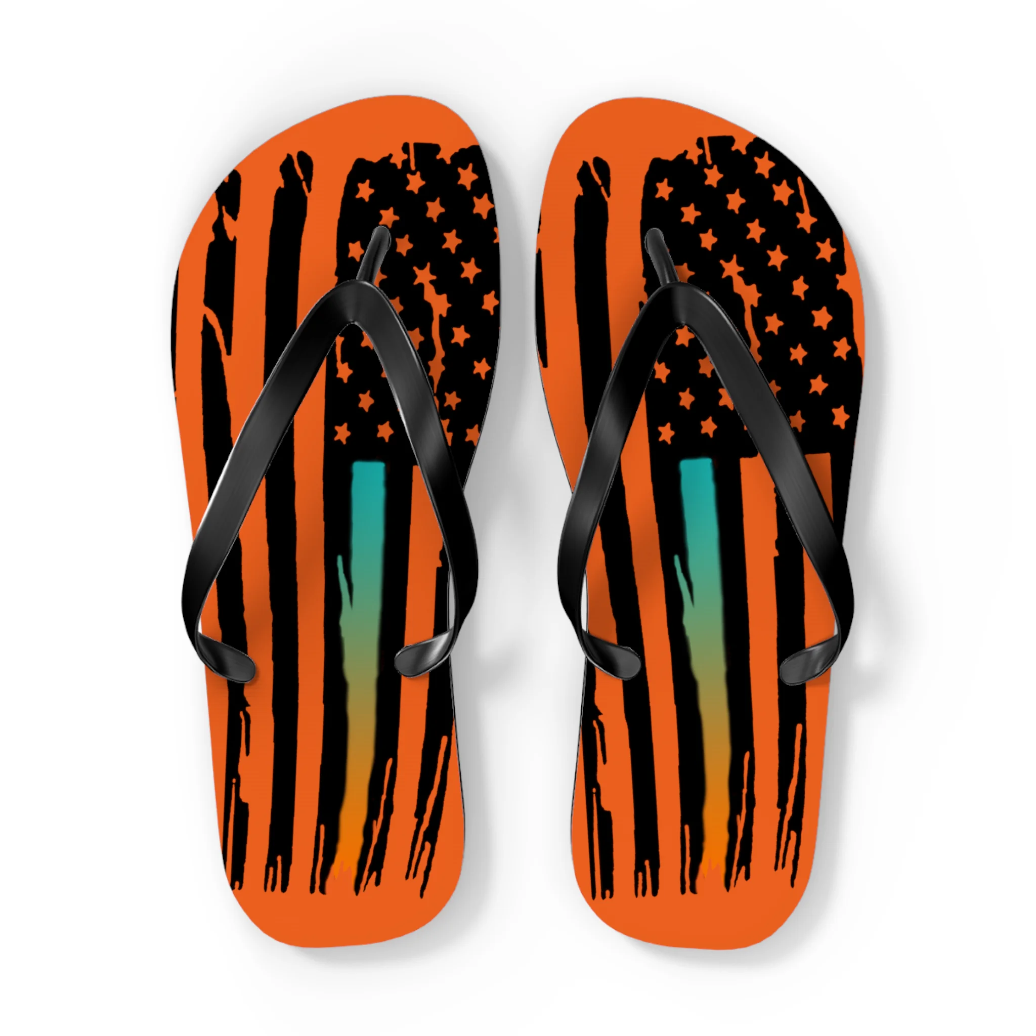 “Phinmerica” Flip Flops – Orange