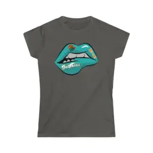 "Mia" Lips Are Sealed ~ Woman's Shirt