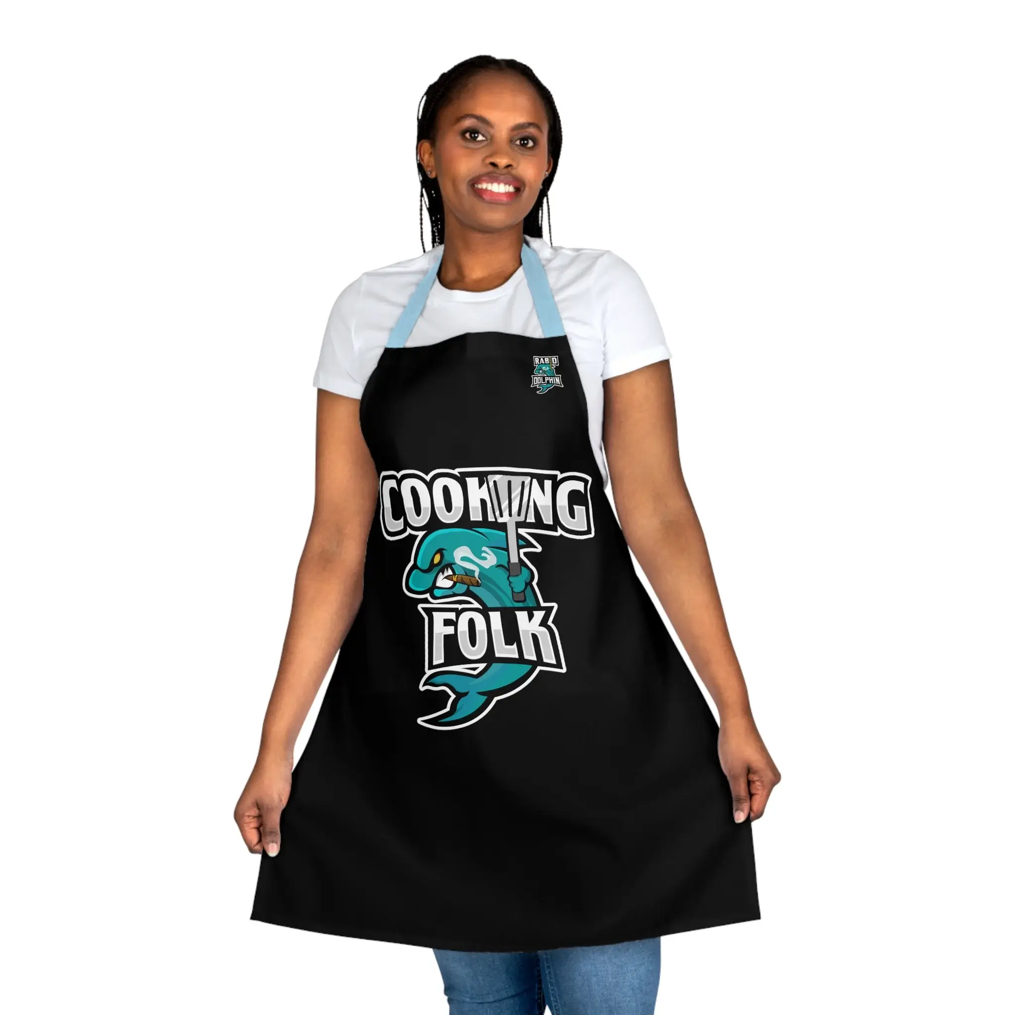 Rabid Dolphin "Cooking Folk" Apron