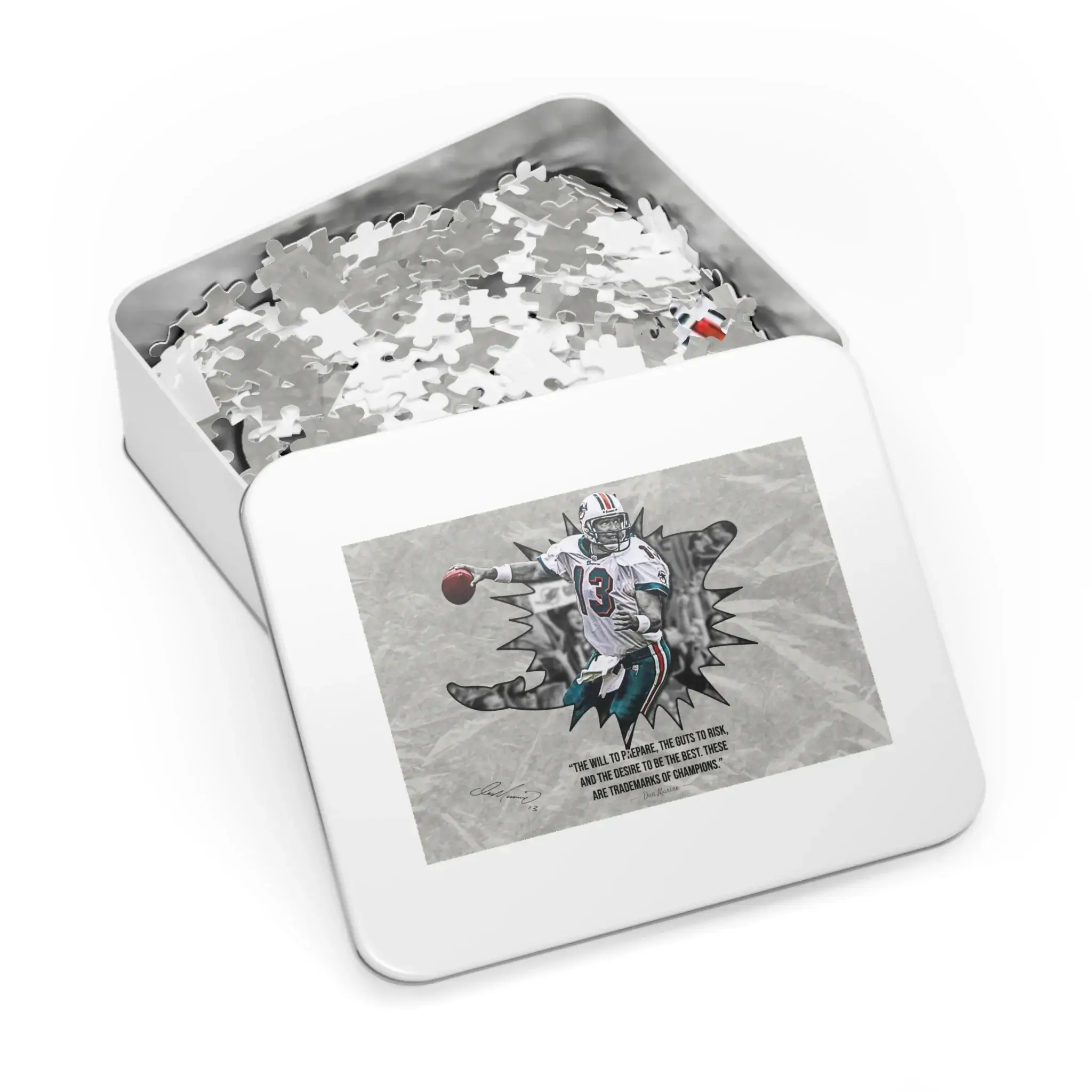 Dan Marino Quote Jigsaw Puzzle (30, 110, 252, 500,1000-Piece) - Image 2