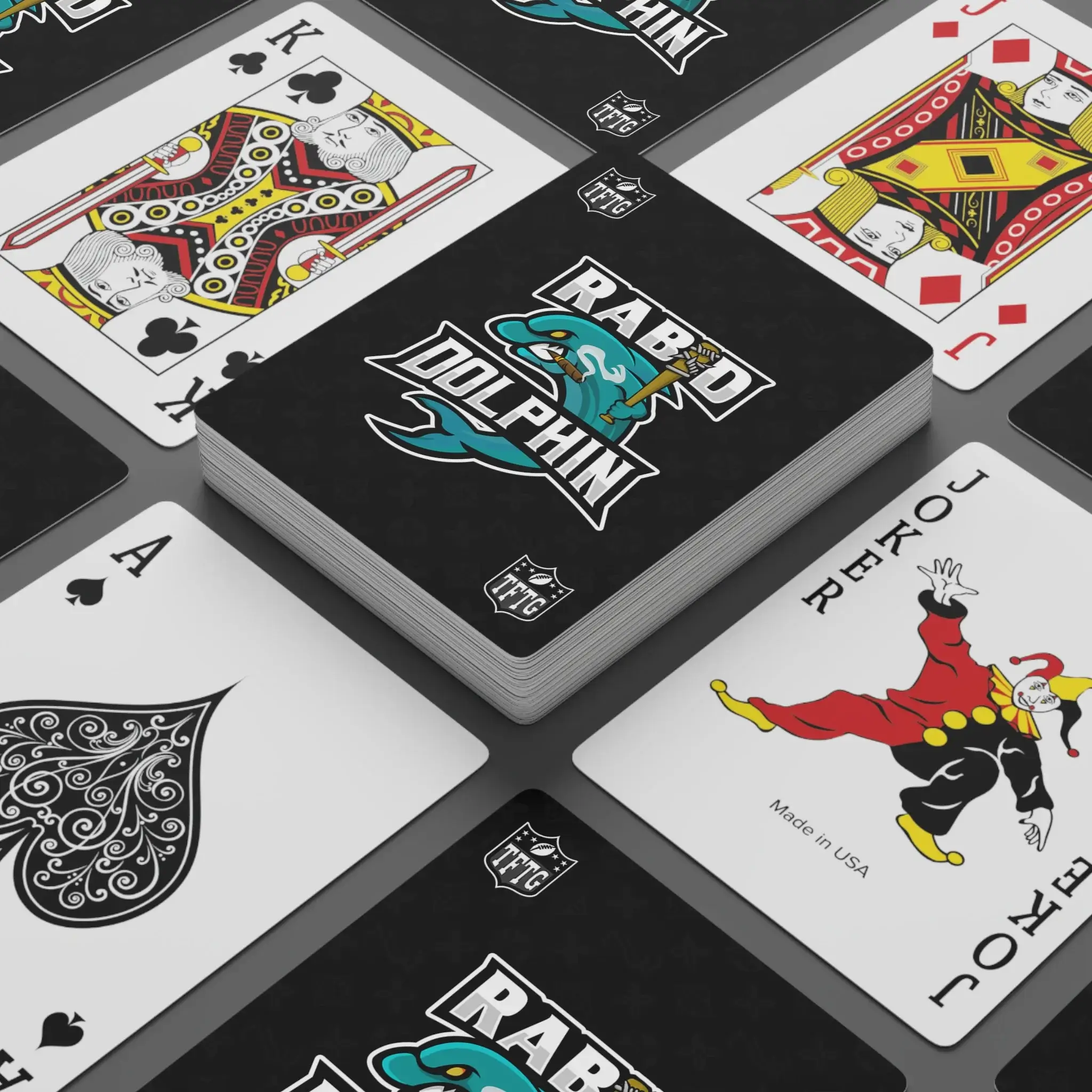 Rabid Dolphin High~Roller Playing Cards - Image 3