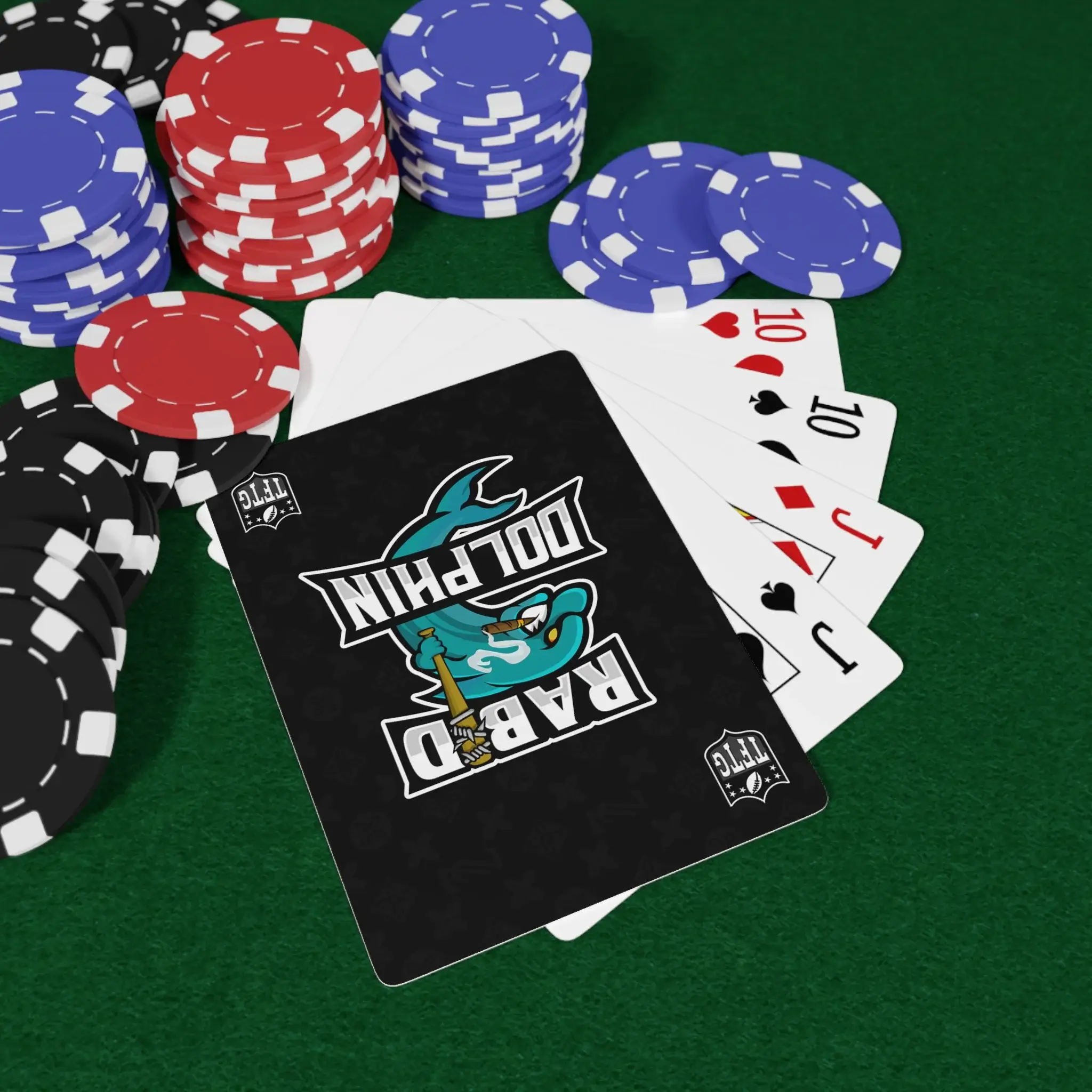Rabid Dolphin High~Roller Playing Cards - Image 2